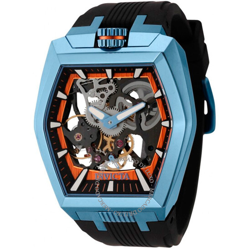 Relógio Akula Hand Wind Mostrador Preto 48 mm - Mercado de Luxo - O Maior E-Commerce de Bens, Produtos e Serviços de Luxo do Brasil.