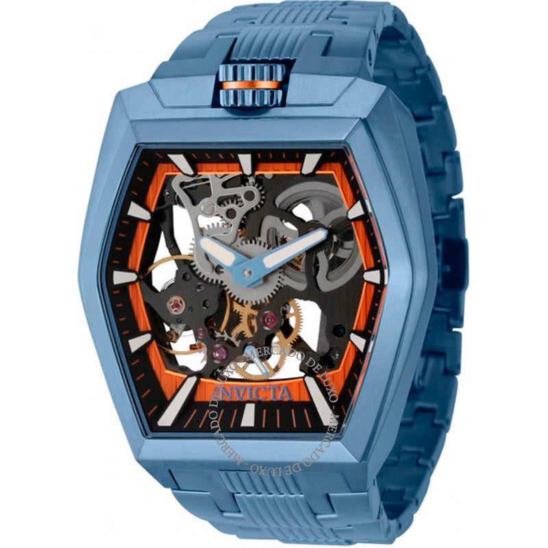 Relógio Akula Hand Wind Mostrador Preto 48 mm - Mercado de Luxo - O Maior E-Commerce de Bens, Produtos e Serviços de Luxo do Brasil.
