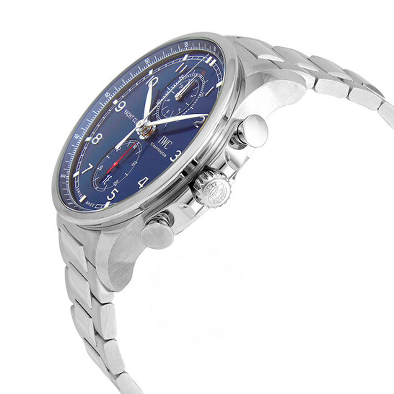 Relógio Portugieser Yacht Club Cronógrafo Automático Mostrador Azul 44 mm - Mercado de Luxo - O Maior E-Commerce de Bens, Produtos e Serviços de Luxo do Brasil.