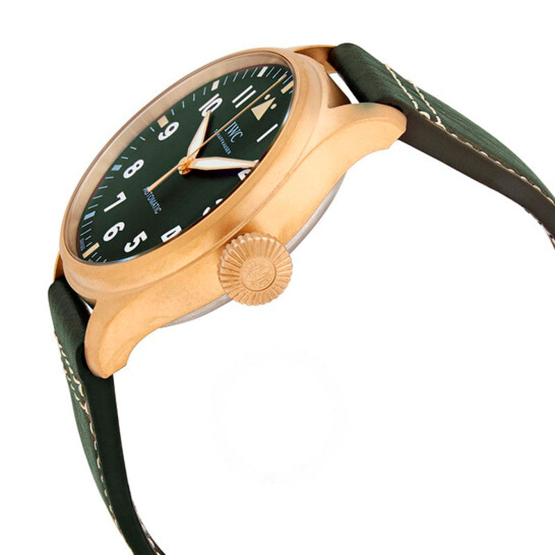 Relógio Big Pilot Bronze Spitfire Automático Mostrador Verde 43 mm - Mercado de Luxo - O Maior E-Commerce de Bens, Produtos e Serviços de Luxo do Brasil.