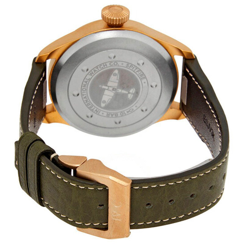 Relógio Big Pilot Bronze Spitfire Automático Mostrador Verde 43 mm - Mercado de Luxo - O Maior E-Commerce de Bens, Produtos e Serviços de Luxo do Brasil.