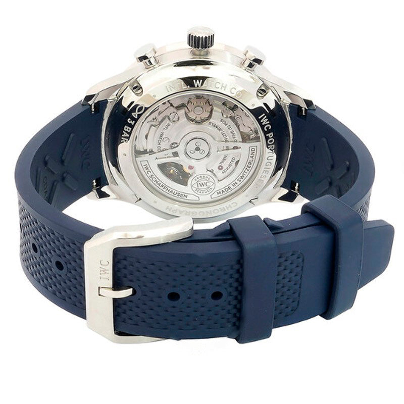 Relógio Portugieser Cronógrafo Automático Mostrador Branco 41 mm - Mercado de Luxo - O Maior E-Commerce de Bens, Produtos e Serviços de Luxo do Brasil.