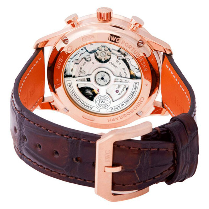 Relógio Portugieser Cronógrafo Automático Mostrador Branco 41 mm - Mercado de Luxo - O Maior E-Commerce de Bens, Produtos e Serviços de Luxo do Brasil.