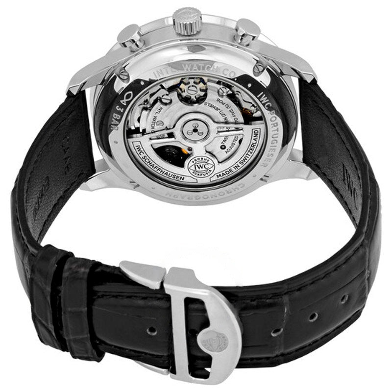 Relógio Portugieser Cronógrafo Automático Mostrador Preto 41 mm - Mercado de Luxo - O Maior E-Commerce de Bens, Produtos e Serviços de Luxo do Brasil.