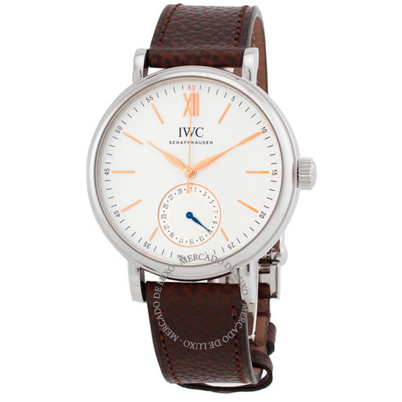 Relógio Portofino Pointer Date Automático Mostrador Branco 39 mm - Mercado de Luxo - O Maior E-Commerce de Bens, Produtos e Serviços de Luxo do Brasil.