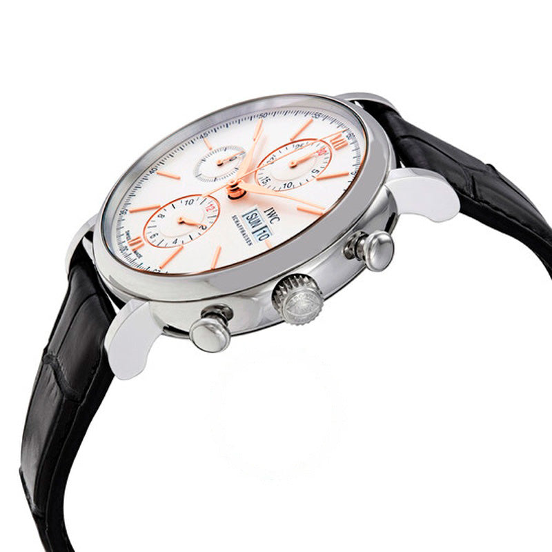 Relógio Portofino Cronógrafo Automático Mostrador Prateado 42 mm - Mercado de Luxo - O Maior E-Commerce de Bens, Produtos e Serviços de Luxo do Brasil.