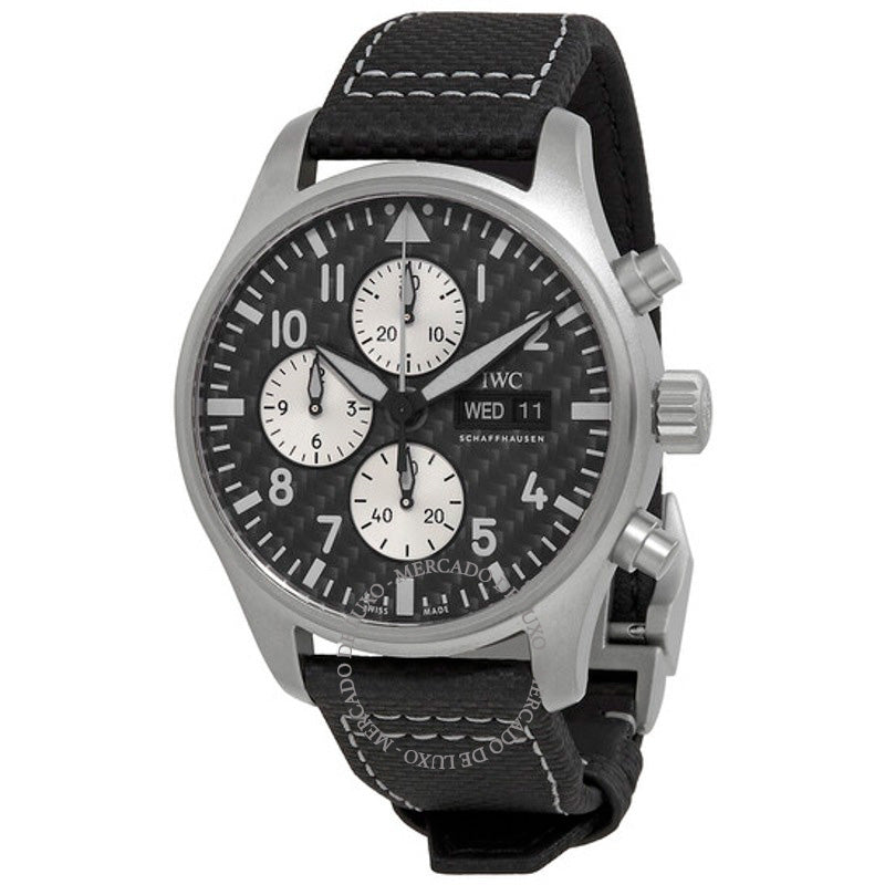 Relógio Pilot Chronograph AMG Automático Mostrador Carbono 43 mm - Mercado de Luxo - O Maior E-Commerce de Bens, Produtos e Serviços de Luxo do Brasil.