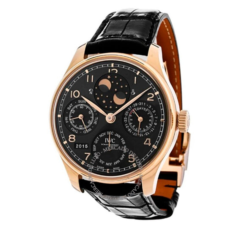 Relógio Calendário Perpétuo Português Automático 44 mm - Mercado de Luxo - O Maior E-Commerce de Bens, Produtos e Serviços de Luxo do Brasil.