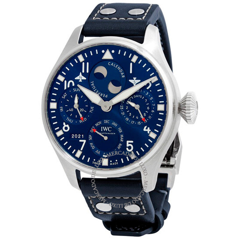Relógio Big Pilot Perpetual Automático Mostrador Azul 46 mm - Mercado de Luxo - O Maior E-Commerce de Bens, Produtos e Serviços de Luxo do Brasil.