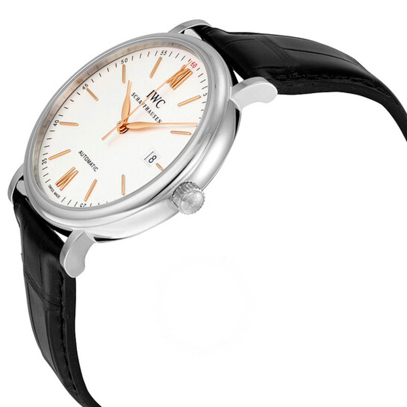Relógio Portofino Automático Mostrador Prateado 40 mm - Mercado de Luxo - O Maior E-Commerce de Bens, Produtos e Serviços de Luxo do Brasil.