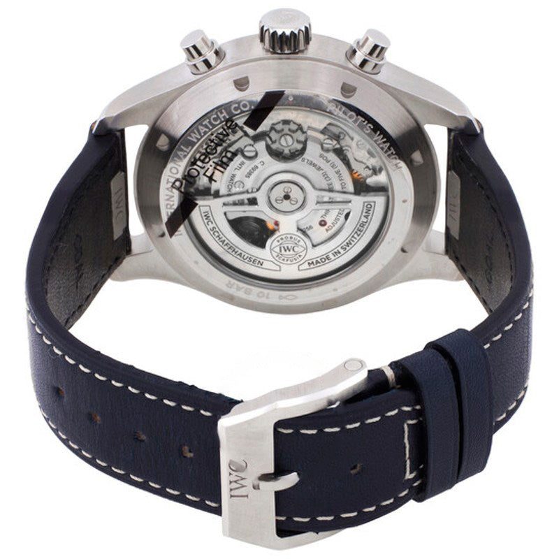 Relógio Pilots Chronograph Automático Mostrador Azul 43 mm - Mercado de Luxo - O Maior E-Commerce de Bens, Produtos e Serviços de Luxo do Brasil.