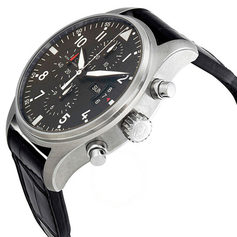 Relógio Pilot Chronograph Automático Mostrador Preto 43 mm - Mercado de Luxo - O Maior E-Commerce de Bens, Produtos e Serviços de Luxo do Brasil.