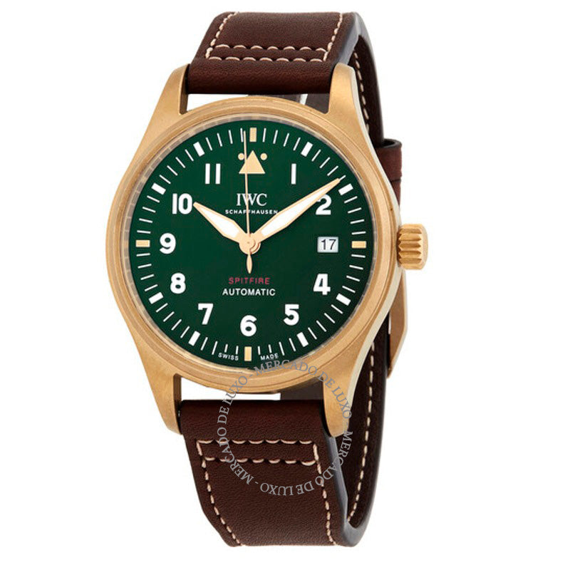 Relógio Pilot Spitfire Automático Mostrador Verde 39 mm - Mercado de Luxo - O Maior E-Commerce de Bens, Produtos e Serviços de Luxo do Brasil.