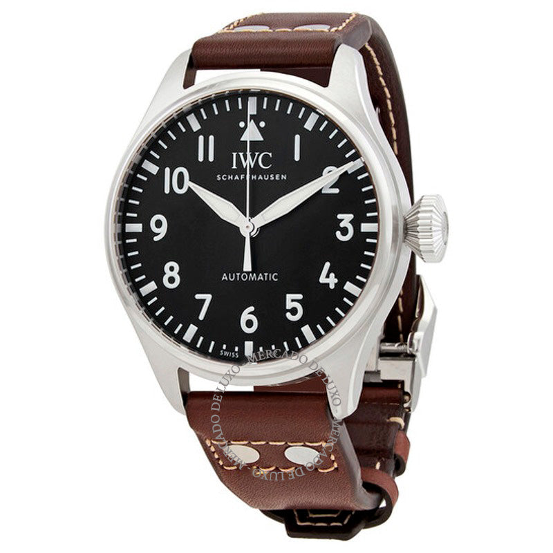 Relógio Big Pilot 43 Automático Mostrador Preto 43 mm - Mercado de Luxo - O Maior E-Commerce de Bens, Produtos e Serviços de Luxo do Brasil.