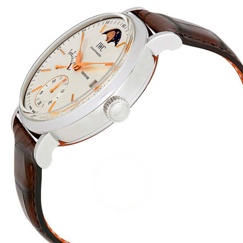 Relógio Portofino Corda Manual Mostrador Prateado 45 mm - Mercado de Luxo - O Maior E-Commerce de Bens, Produtos e Serviços de Luxo do Brasil.