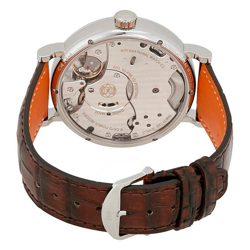 Relógio Portofino Corda Manual Mostrador Prateado 45 mm - Mercado de Luxo - O Maior E-Commerce de Bens, Produtos e Serviços de Luxo do Brasil.