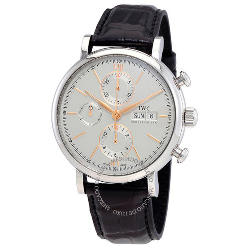 Relógio Cronógrafo Automático Portofino 42 mm - Mercado de Luxo - O Maior E-Commerce de Bens, Produtos e Serviços de Luxo do Brasil.