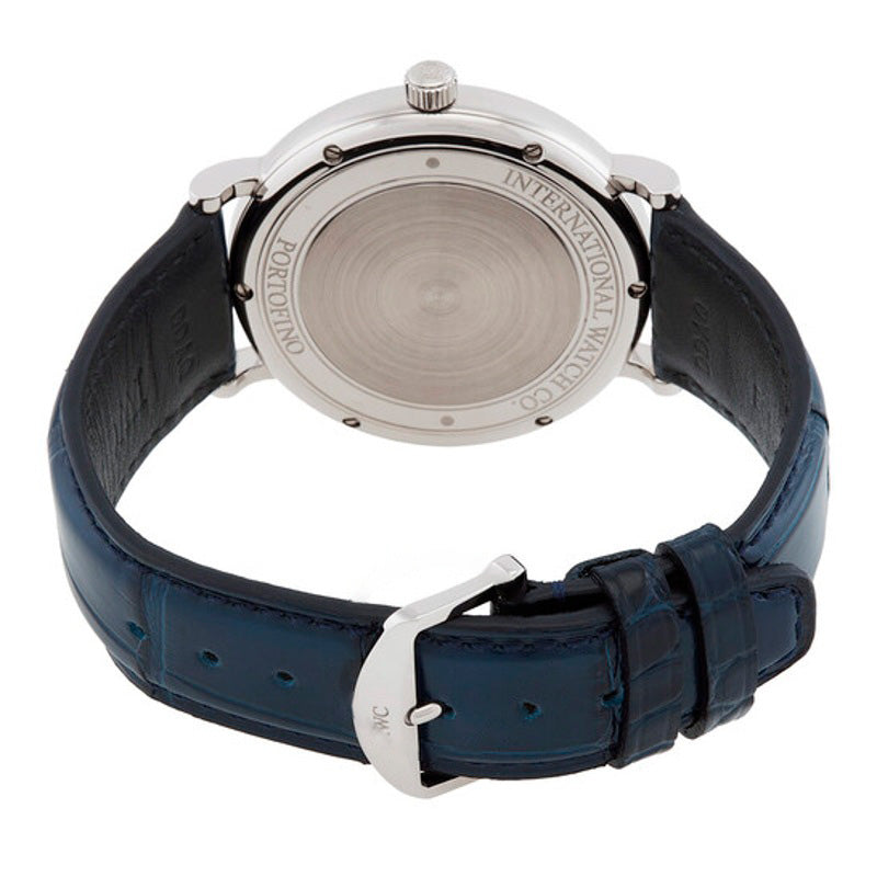 Relógio Portofino Automático Mostrador Prateado 40 mm - Mercado de Luxo - O Maior E-Commerce de Bens, Produtos e Serviços de Luxo do Brasil.