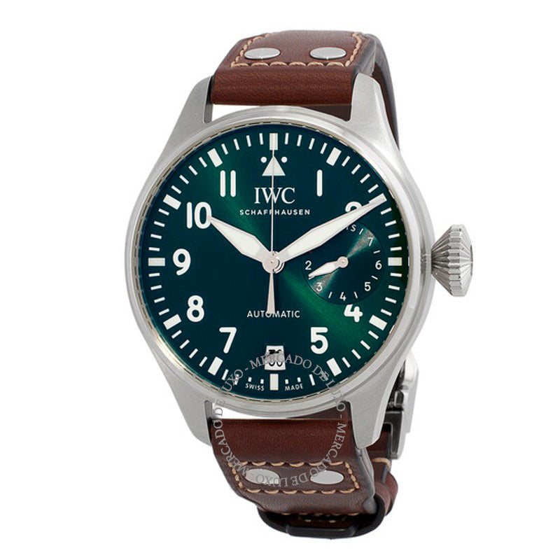 Relógio Big Pilot Automático Mostrador Verde 46 mm - Mercado de Luxo - O Maior E-Commerce de Bens, Produtos e Serviços de Luxo do Brasil.