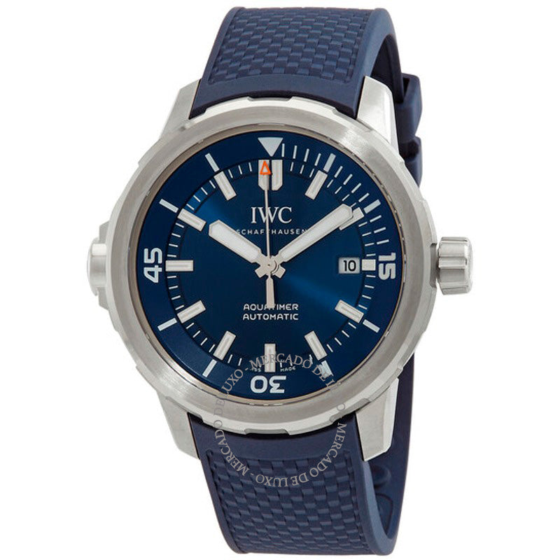 Relógio Aquatimer Automático Mostrador Azul 42 mm - Mercado de Luxo - O Maior E-Commerce de Bens, Produtos e Serviços de Luxo do Brasil.