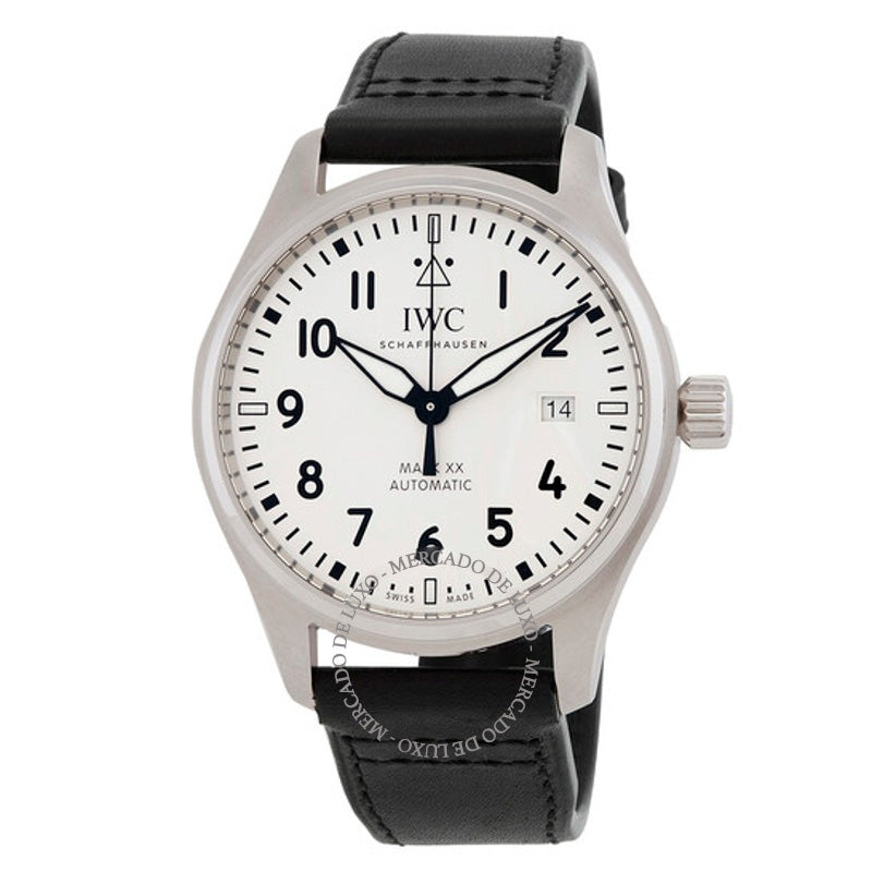 Relógio Pilots Automático Mostrador Branco 40 mm - Mercado de Luxo - O Maior E-Commerce de Bens, Produtos e Serviços de Luxo do Brasil.