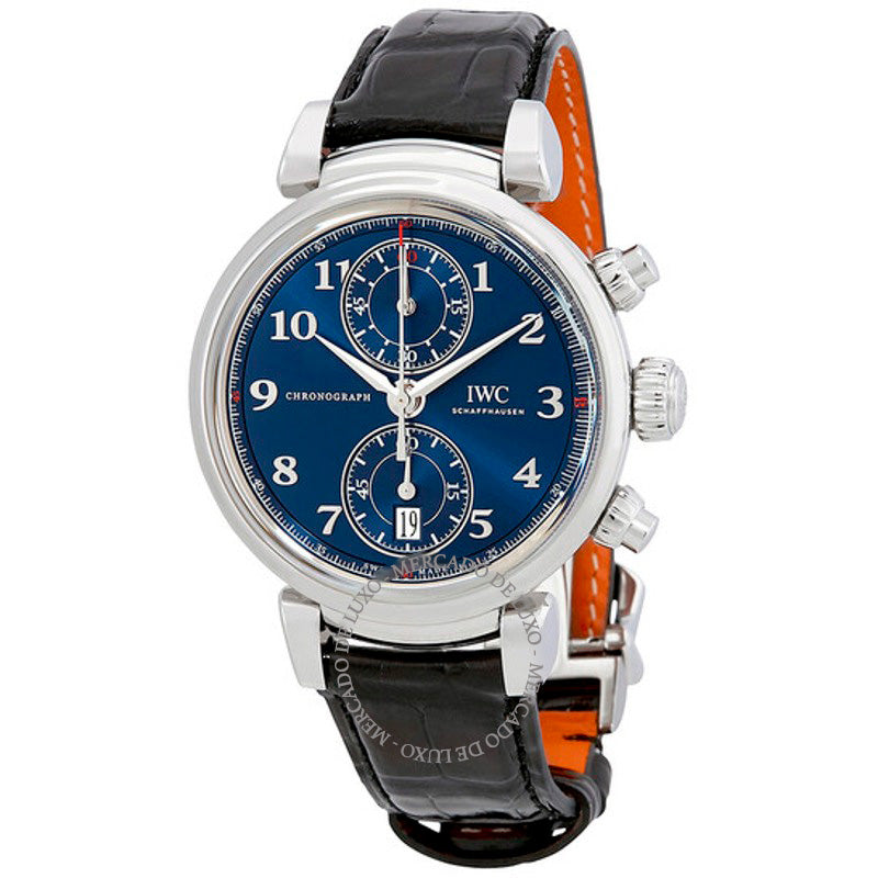 Relógio Mostrador Azul Da Vinci 42 mm - Mercado de Luxo - O Maior E-Commerce de Bens, Produtos e Serviços de Luxo do Brasil.