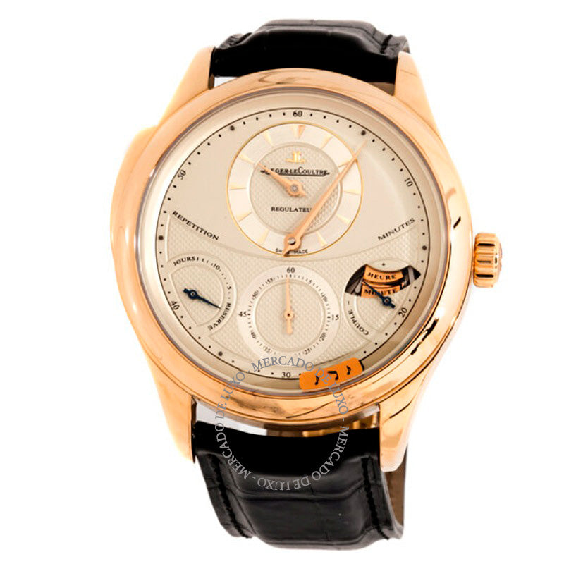 Relógio Master Grand Tradition Ouro Amarelo 18k Couro Preto 44 mm - Mercado de Luxo - O Maior E-Commerce de Bens, Produtos e Serviços de Luxo do Brasil.