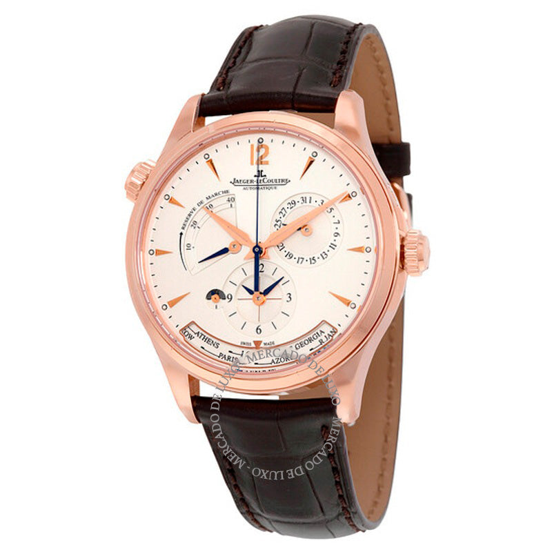 Relógio Master Control Geographic Automatic Silver Dial 39 mm - Mercado de Luxo - O Maior E-Commerce de Bens, Produtos e Serviços de Luxo do Brasil.
