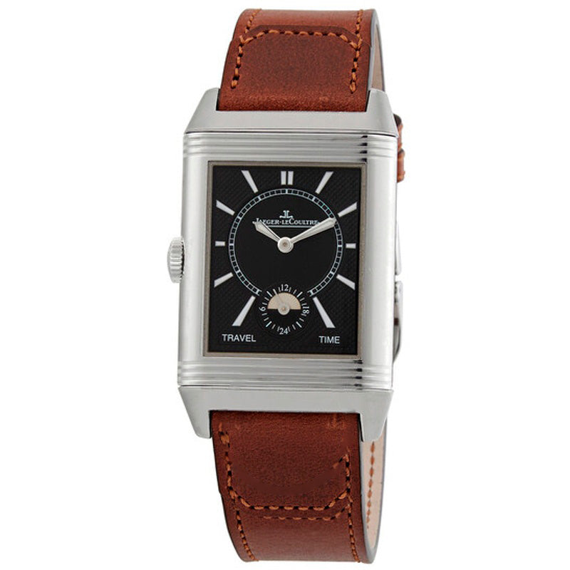 Relógio Reverso Grande Clássico Duoface Mostrador Prateado 47 mm - Mercado de Luxo - O Maior E-Commerce de Bens, Produtos e Serviços de Luxo do Brasil.