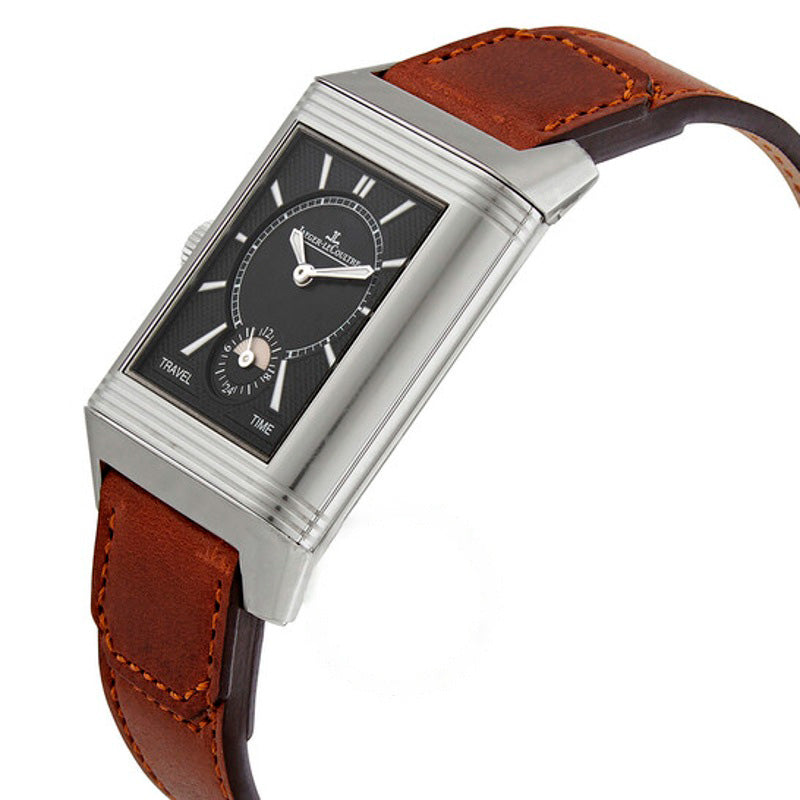 Relógio Reverso Grande Clássico Duoface Mostrador Prateado 47 mm - Mercado de Luxo - O Maior E-Commerce de Bens, Produtos e Serviços de Luxo do Brasil.