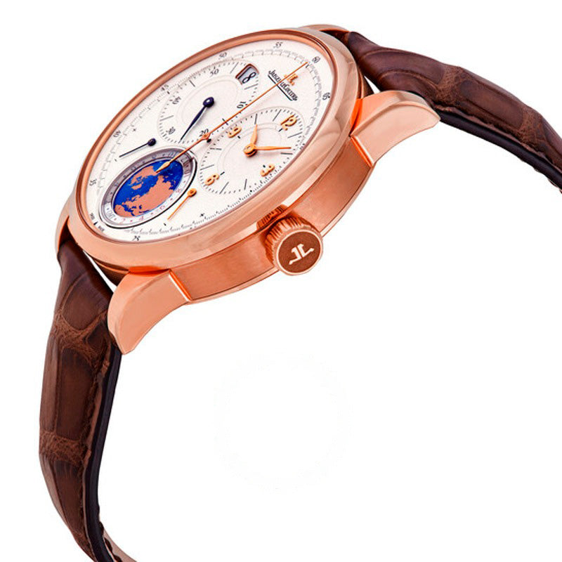 Relógio Duometre Travel Time Hand Wind Mostrador Branco 42 mm - Mercado de Luxo - O Maior E-Commerce de Bens, Produtos e Serviços de Luxo do Brasil.