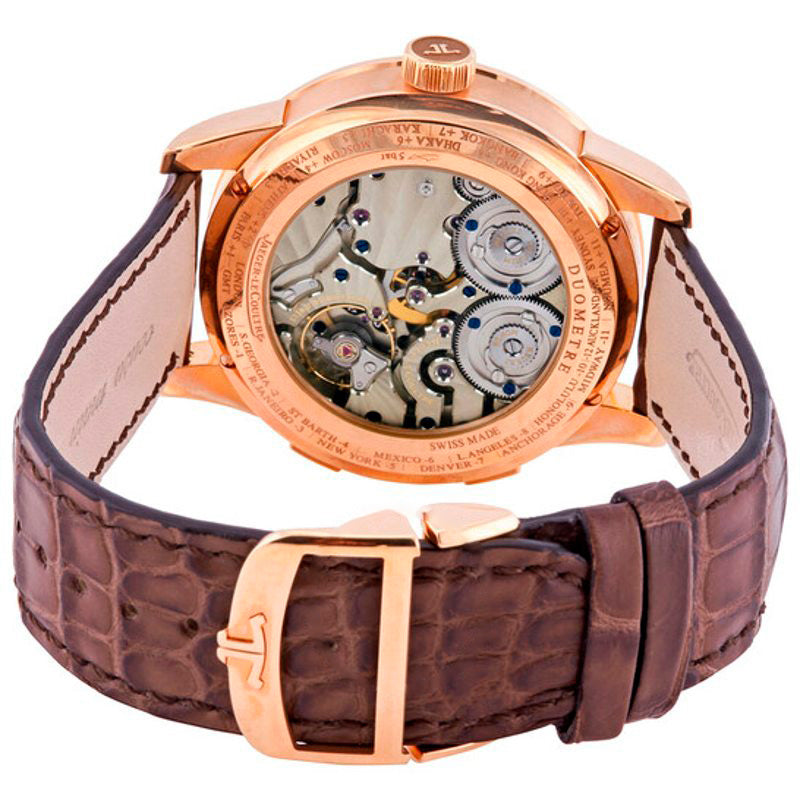 Relógio Duometre Travel Time Hand Wind Mostrador Branco 42 mm - Mercado de Luxo - O Maior E-Commerce de Bens, Produtos e Serviços de Luxo do Brasil.