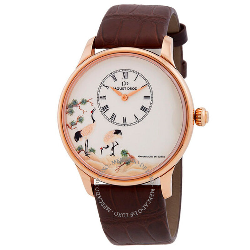 Relógio Ateliers Dart Petite Heure Minute White Crane Marfim Esmalte Mostrador  - Mercado de Luxo - O Maior E-Commerce de Bens, Produtos e Serviços de Luxo do Brasil.