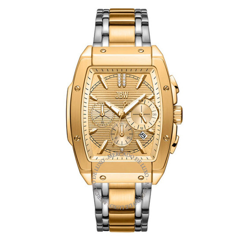 Relógio Coleção Echelon Cronógrafo Quartzo Mostrador Dourado 41 mm - Mercado de Luxo - O Maior E-Commerce de Bens, Produtos e Serviços de Luxo do Brasil.