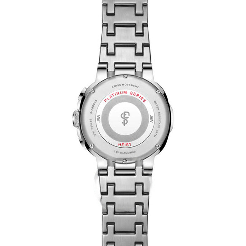 Relógio Cronógrafo da série Platinum com mostrador prateado 47 mm - Mercado de Luxo - O Maior E-Commerce de Bens, Produtos e Serviços de Luxo do Brasil.