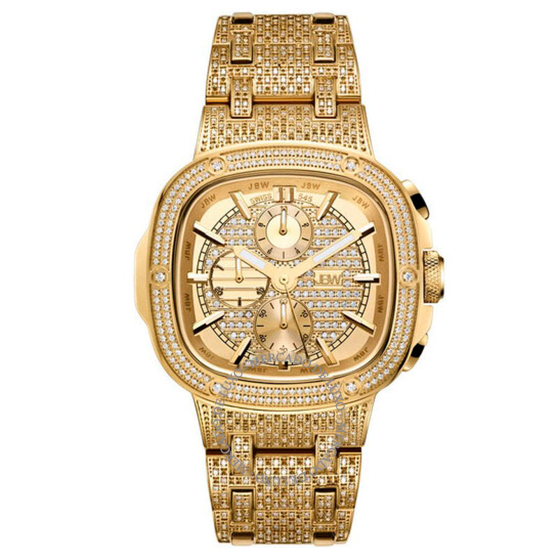 Relógio Cronógrafo da série Platinum com mostrador dourado 47 mm - Mercado de Luxo - O Maior E-Commerce de Bens, Produtos e Serviços de Luxo do Brasil.
