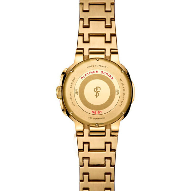 Relógio Cronógrafo da série Platinum com mostrador dourado 47 mm - Mercado de Luxo - O Maior E-Commerce de Bens, Produtos e Serviços de Luxo do Brasil.