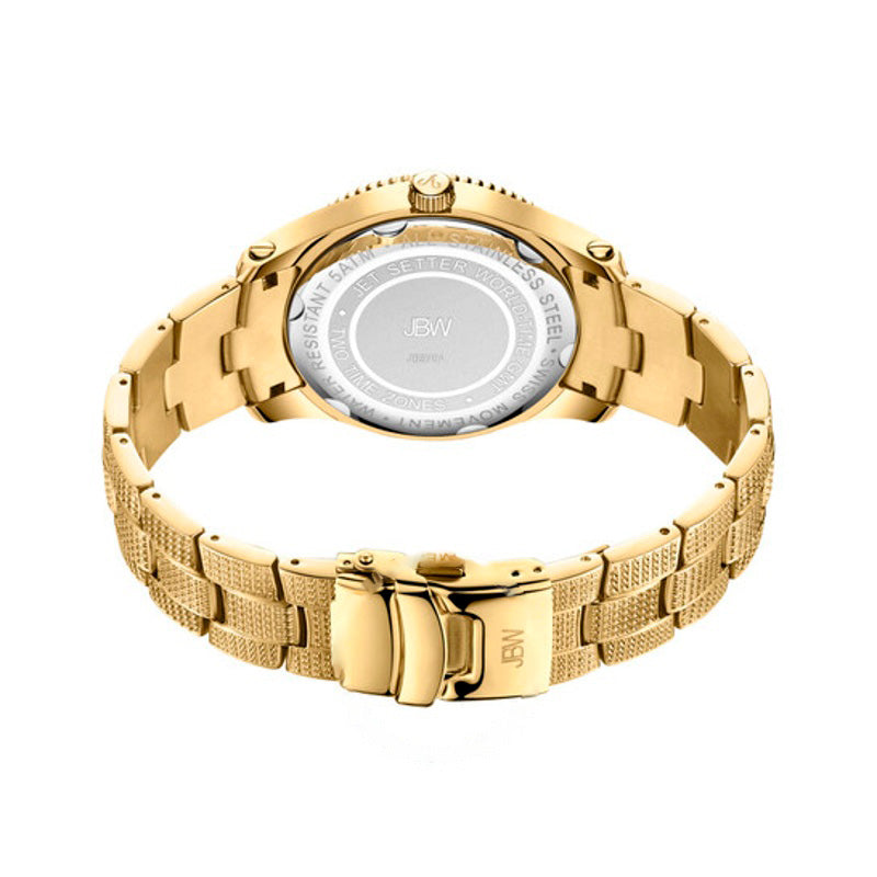 Relógio Jet Setter GMT Quartzo Diamante Mostrador Dourado 46 mm - Mercado de Luxo - O Maior E-Commerce de Bens, Produtos e Serviços de Luxo do Brasil.