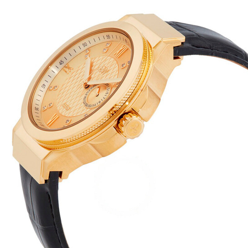 Relógio Saxon 48 Quartzo Diamante Mostrador Dourado 47 mm - Mercado de Luxo - O Maior E-Commerce de Bens, Produtos e Serviços de Luxo do Brasil.
