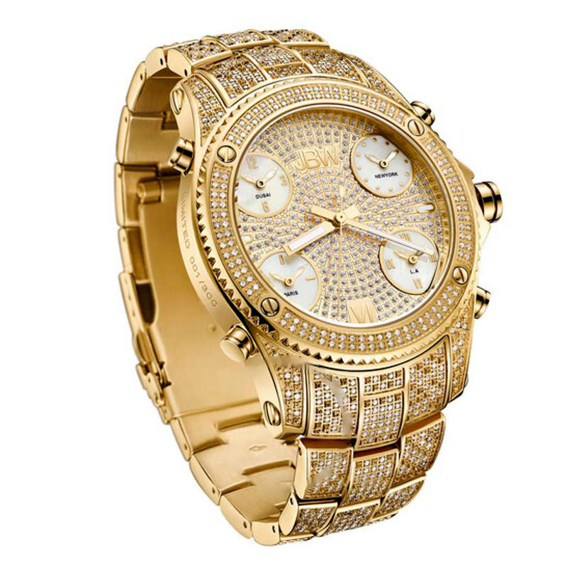 Relógio Mostrador dourado da série Platinum 50 mm - Mercado de Luxo - O Maior E-Commerce de Bens, Produtos e Serviços de Luxo do Brasil.