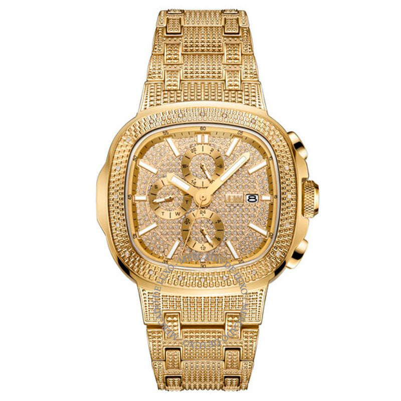 Relógio Heist Quartz Diamond Mostrador Dourado 47 mm - Mercado de Luxo - O Maior E-Commerce de Bens, Produtos e Serviços de Luxo do Brasil.