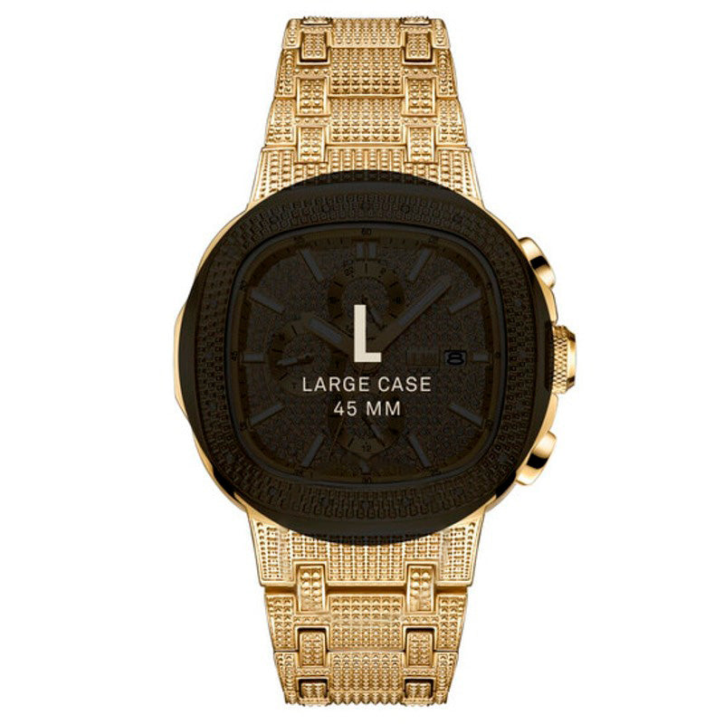 Relógio Heist Quartz Diamond Mostrador Dourado 47 mm - Mercado de Luxo - O Maior E-Commerce de Bens, Produtos e Serviços de Luxo do Brasil.