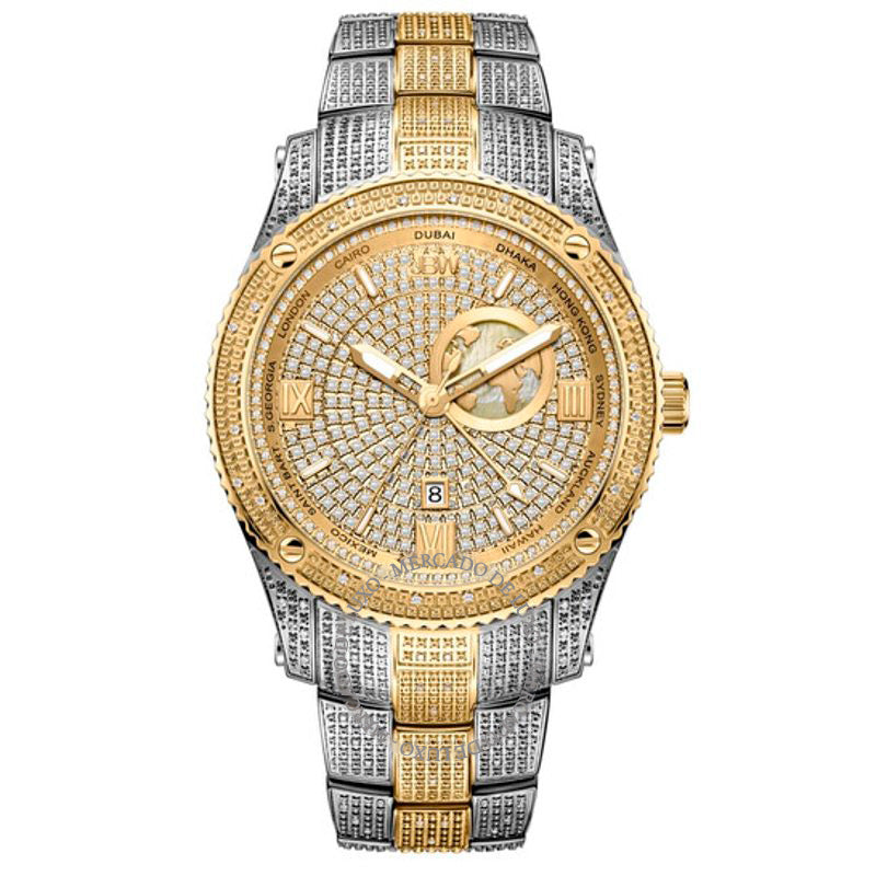 Relógio Jet Setter GMT Quartzo Diamante  - Mercado de Luxo - O Maior E-Commerce de Bens, Produtos e Serviços de Luxo do Brasil.