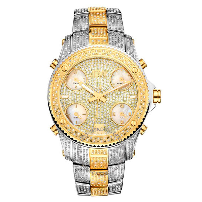 Relógio Jet Setter Diamante bicolor 50 mm - Mercado de Luxo - O Maior E-Commerce de Bens, Produtos e Serviços de Luxo do Brasil.