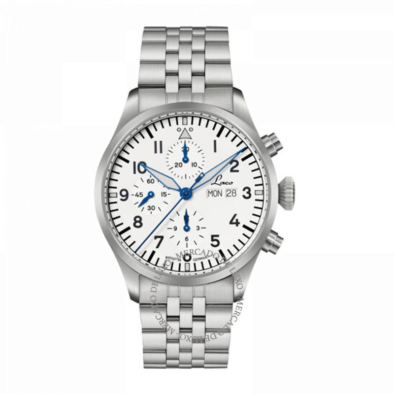 Relógio Kiel 2 Weiss Cronógrafo Automático Mostrador Branco 43 mm - Mercado de Luxo - O Maior E-Commerce de Bens, Produtos e Serviços de Luxo do Brasil.