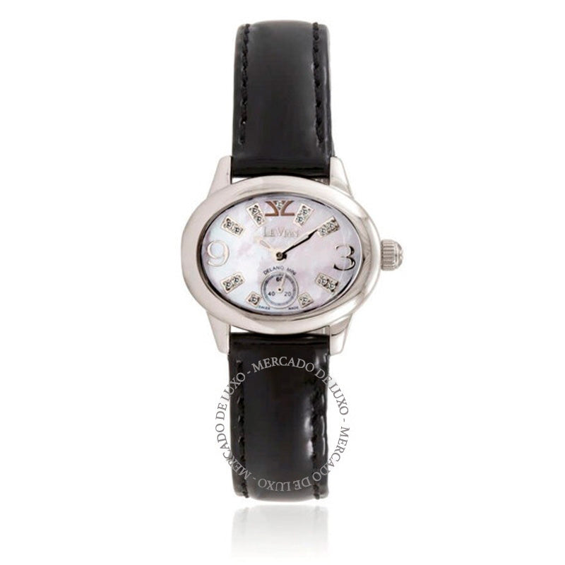 Relógio Le Vian Time Quartzo Diamante Mostrador Branco 40 mm - Mercado de Luxo - O Maior E-Commerce de Bens, Produtos e Serviços de Luxo do Brasil.