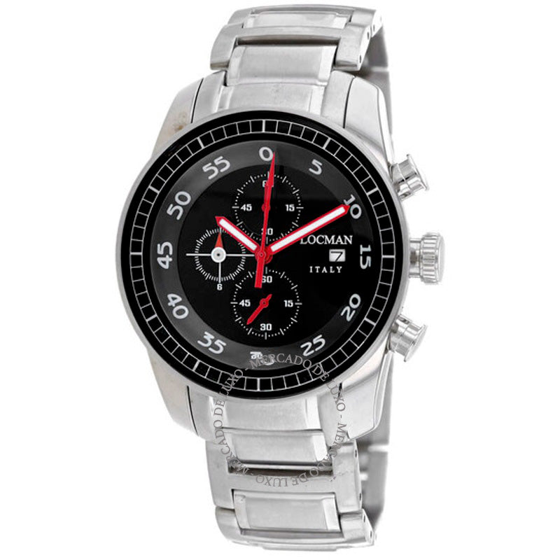 Relógio Cronógrafo clássico Quartzo Mostrador preto 44 mm - Mercado de Luxo - O Maior E-Commerce de Bens, Produtos e Serviços de Luxo do Brasil.