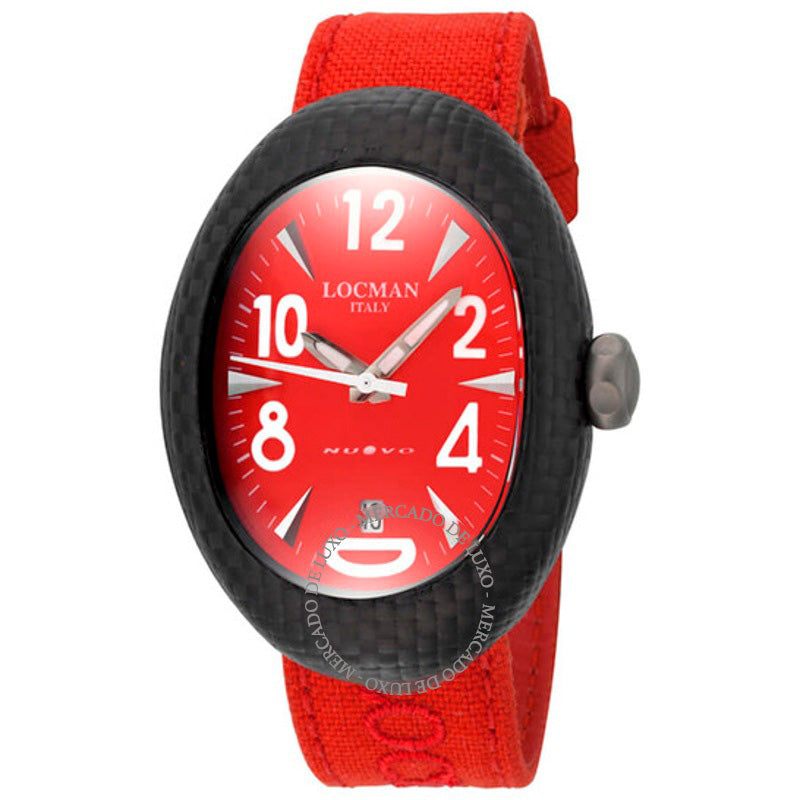 Relógio Mostrador vermelho automático Nuovo Carbonio 44 mm - Mercado de Luxo - O Maior E-Commerce de Bens, Produtos e Serviços de Luxo do Brasil.