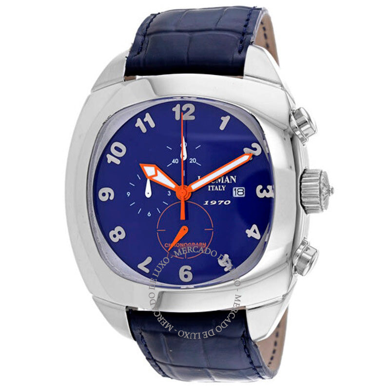 Relógio Mostrador Azul Clássico 54 mm - Mercado de Luxo - O Maior E-Commerce de Bens, Produtos e Serviços de Luxo do Brasil.