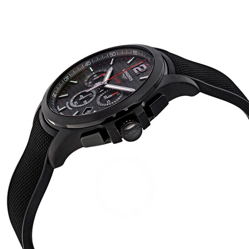 Relógio Conquest VHP Perpetual Chronograph Quartz Black Carbon Dial 44 mm - Mercado de Luxo - O Maior E-Commerce de Bens, Produtos e Serviços de Luxo do Brasil.